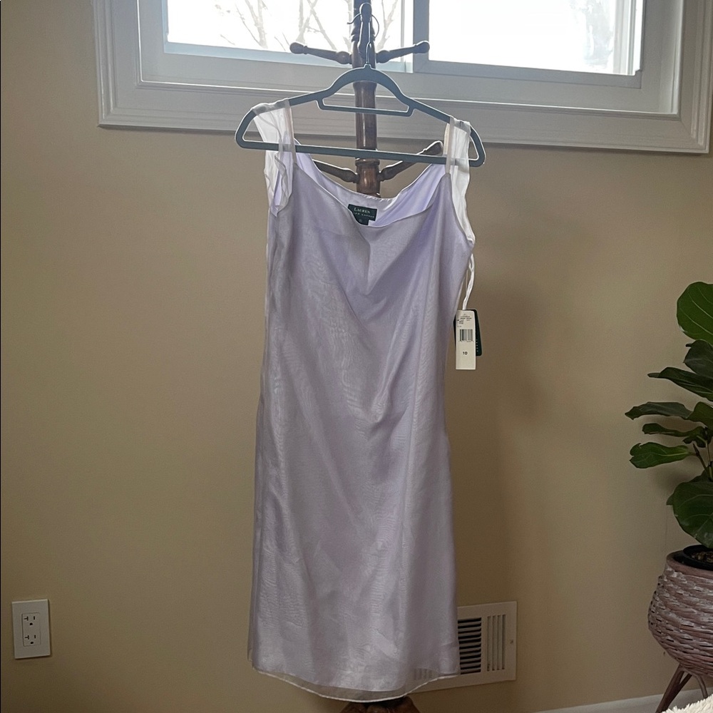 Ralph Lauren Lavender Midi Dress
